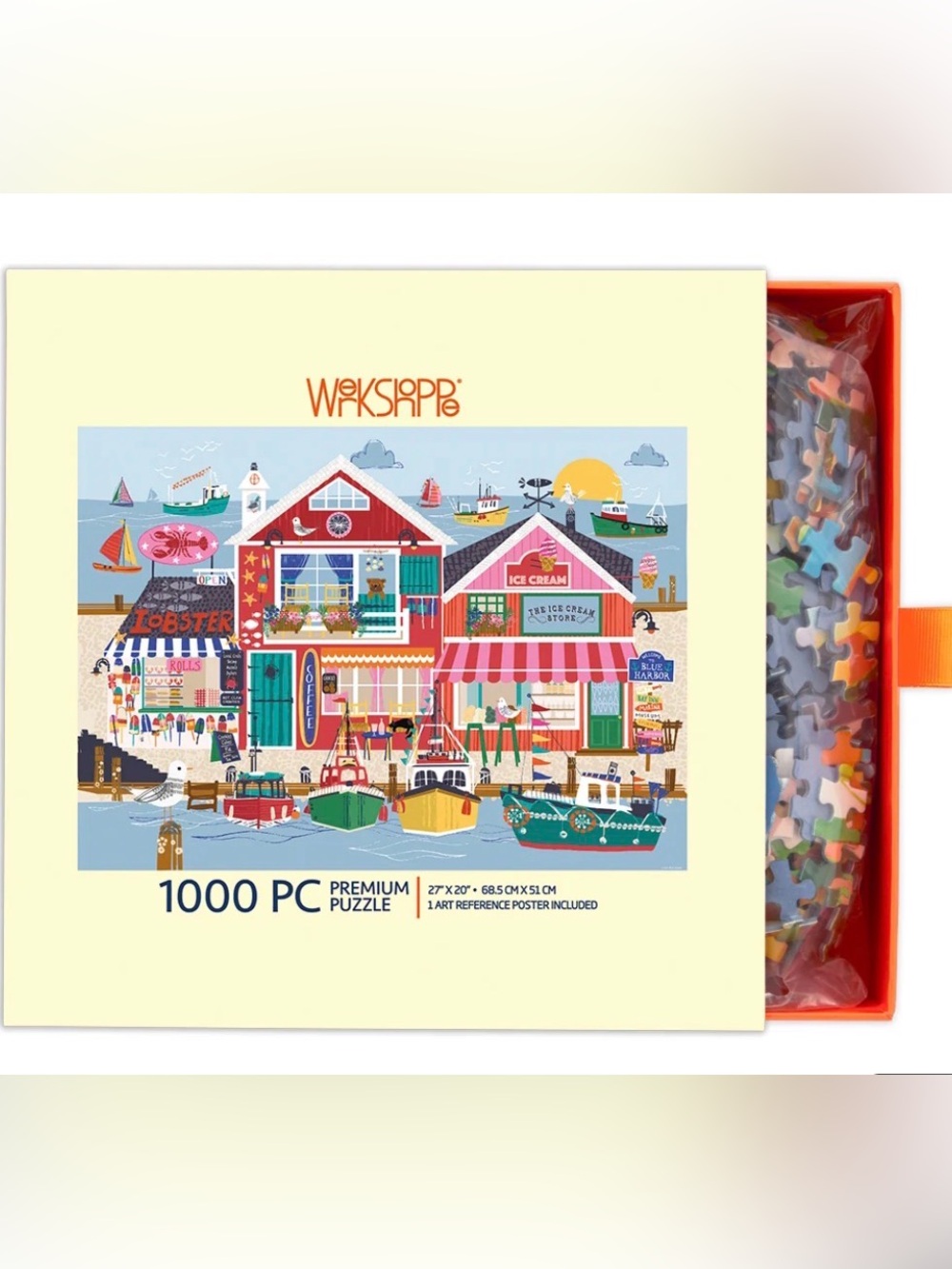 Werkshoppe Blue Harbor 1000 Piece Puzzle
